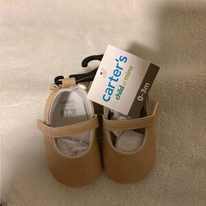 Carter's Beige Baby Walker Shoes